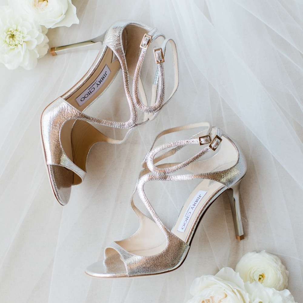 JIMMY CHOO Ivette Curvy Cage Sandal